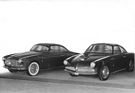 Panhard Dyna Junior Allemano (1954) - zusammen mit der Sonderkarosserie auf Basis des Fiat 1100 TV - Genfer Automobilsalon 1954