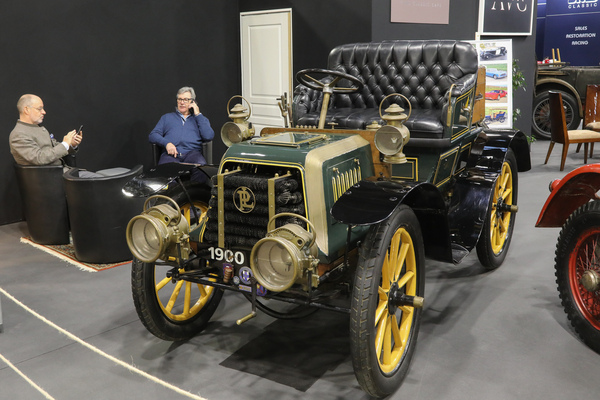 Panhard & Levasseur (1900) – auf dem Stand von Christoph Grohe – Rétromobile Paris 2025