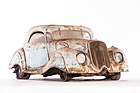 Panhard Levasseur Dynamique X76 Coupé Junior (1936) - Scheunenfund des Jahrhunderts - Baillon-Sammlung - als Lot 33 an der Artcurial-Versteigerung an der Rétromobile am 6. Februar 2015