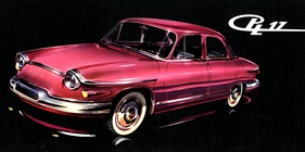 Panhard PL 17 (1961) - gestreckter und eleganter - Abbildung aus einem Verkaufsprospekt