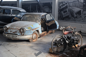 Panhard Tigre PL 17 (1964) - in der Sonderaussstellung "Scheunenfunde" des Pantheons im Sommer 2015