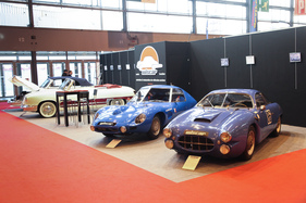 Panhard X86 Dolmites (1954) - zusammen mit anderen Panhards - Rétromobile 2015
