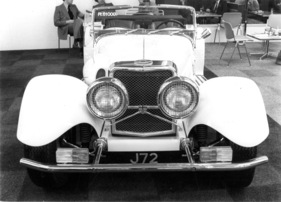 Panther J72 (1976) - Nachahmung des SS 100, mit Jaguar Sechs- und Zwölfzylindermotoren - Genfer Autosalon 1976