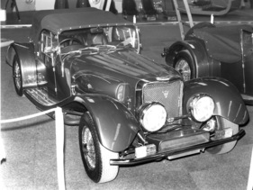 Panther J72 V12 - erstmals als V12 in der Schweiz gezeigt, 87'000 Franken teuer - am Genfer Automobilsalon 1974
