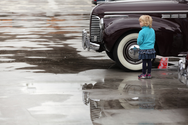 Papi, gehen wir jetzt wieder heim? Es ist so nass … - Dolder Classics September 2015