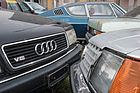 Park- oder Schrottplatz Kirchberg 2024 - Audi trifft auf Opel