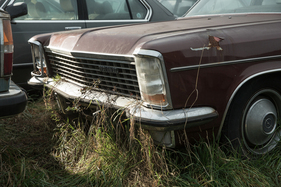 Park- oder Schrottplatz Kirchberg 2024 - Opel Diplomat