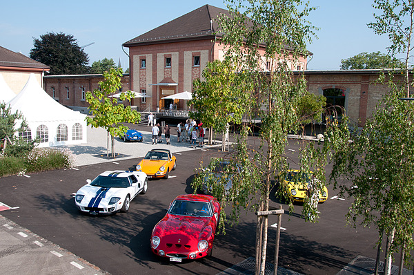 Parkplatz beim Autobau in Romanshorn