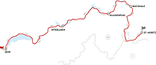 Passione Caracciola 2018 - route layout