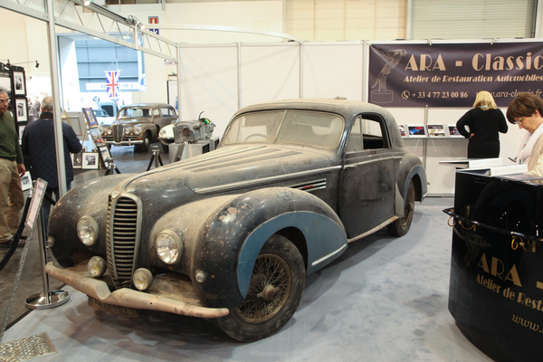 Patina? Dieses Delahaye-Coupé wartet noch auf seine Restaurierung (Techno Classica 2017)