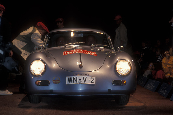 Paul Ernst Strähle auf Porsche 356 Carrera von 1957