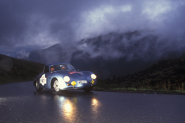 Paul Ernst Strähle auf Porsche 356 Carrera von 1957
