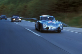 Paul Ernst Strähle auf Porsche 356 Carrera von 1957 Paul Ernst Strähle auf Porsche 356 Carrera von 1957