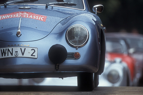 Paul Ernst Strähle auf Porsche 356 Carrera von 1957