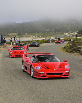 Pebble Beach Ferrari Parade 2025