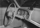Pegaso Z-102 (1952) - schlichte Gestaltung des Interieurs und des Armaturenbretts