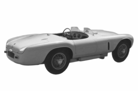 Pegaso Z 102 (1953) - Einsatz in Le Mans 1953 mit Touring-Karosserie