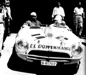 Pegaso Z 102 (1954) an der Carrera Panamericana 1954 - Der spanische Pegaso Z 102 mit aufgeladenem V8-Motor
