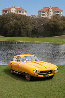 Pegaso Z-102 Cupula Coupé Enasa (1952) - am Amelia Island Concours d'Elégance am 13. März 2016