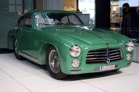 Pegaso Z-102 Enasa Berlineta (1951) V8 2.8L Hubraum - Pegaso-Sonderschau in der Autoworld Brüssel (2018/2019)