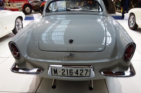 Pegaso Z-102 Serra Spider - Hardtop (1953) - V8 2.8L Hubraum - Pegaso-Sonderschau in der Autoworld Brüssel (2018/2019)