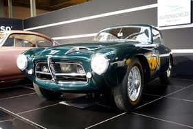 Pegaso Z-102 Touring Superleggera (1953) V8 2.8L Hubraum - Pegaso-Sonderschau in der Autoworld Brüssel (2018/2019)
