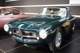 Pegaso Z-102 Touring Superleggera (1953) V8 2.8L Hubraum - Pegaso-Sonderschau in der Autoworld Brüssel (2018/2019)