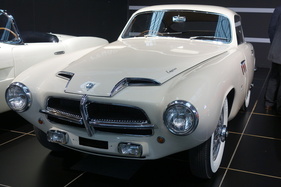 Pegaso Z-102 Touring Superleggera (1955) V8 3.2L Hubraum - Pegaso-Sonderschau in der Autoworld Brüssel (2018/2019)