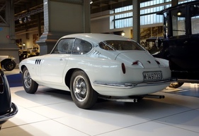 Pegaso Z-102 Touring Superleggera (1955) V8 3.2L Hubraum - letzte Ausbaustufe des Z-102 - Pegaso-Sonderschau in der Autoworld Brüssel (2018/2019)