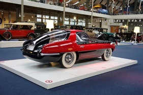 Pegaso Z-102 Touring Superleggera Thrill (1953) V8 2.8L Hubraum - mit Sicherheitsgurten - Pegaso-Sonderschau in der Autoworld Brüssel (2018/2019)