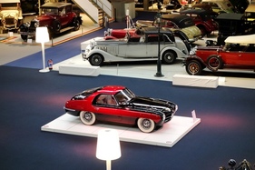 Pegaso Z-102 Touring Superleggera Thrill (1953) V8 2.8L Hubraum - mit Sicherheitsgurten - Pegaso-Sonderschau in der Autoworld Brüssel (2018/2019)