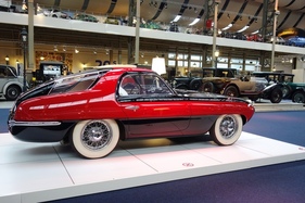 Pegaso Z-102 Touring Superleggera Thrill (1953) V8 2.8L Hubraum - mit Sicherheitsgurten - Pegaso-Sonderschau in der Autoworld Brüssel (2018/2019)