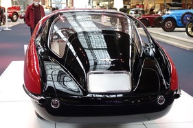 Pegaso Z-102 Touring Superleggera Thrill (1953) V8 2.8L Hubraum - mit Sicherheitsgurten - Pegaso-Sonderschau in der Autoworld Brüssel (2018/2019)