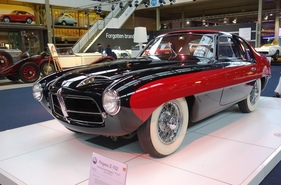 Pegaso Z-102 Touring Superleggera Thrill (1953) V8 2.8L Hubraum - mit Sicherheitsgurten - Pegaso-Sonderschau in der Autoworld Brüssel (2018/2019)