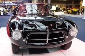 Pegaso Z-102 Touring Superleggera Thrill (1953) V8 2.8L Hubraum - mit Sicherheitsgurten - Pegaso-Sonderschau in der Autoworld Brüssel (2018/2019)
