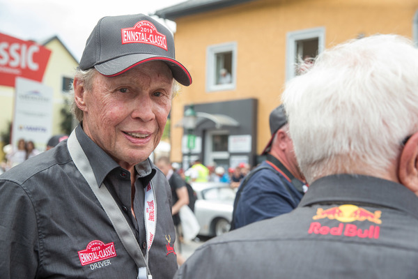 Peter Kraus freut sich über seine x. Teilnahme - Ennstal-Classic 2019