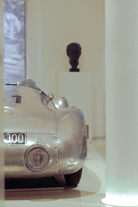 Petermax Müller Weltrekordwagen (1949) - blankes Metall als Oberfläche - Prototyp Automuseum