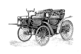 Peugeot (1895) - Sieger des Rennens Paris-Bordeaux