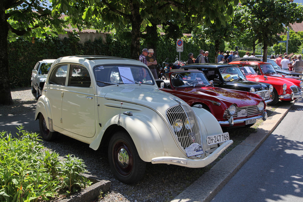 Peugeot 202 (1946) - als Limousine - Oldtimer in Obwalden (O-iO) 2019