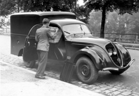 Peugeot 202 (1947) - im kommerziellen Einsatz