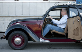 Peugeot 202 (1948) - angenehme Sitzposition