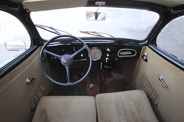 Peugeot 202 (1948) - geräumig und übersichtlich