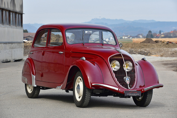 Peugeot 202 Berline (1938) - als Lot 144 angeboten an der Versteigerung der Oldtimer Galerie in Toffen am 26. März 2022