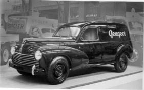 Peugeot 203 (1950) - Kastenwagen - Genfer Autosalon 1950