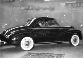 Peugeot 203 (1953) - hübsche Coupé-Karosserie aus Werksproduktion - am Automobilsalon in Genf 1953 (1953)
