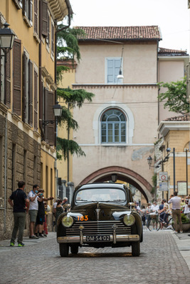 Peugeot 203 Berlina (1951) - an der Mille Miglia 2021