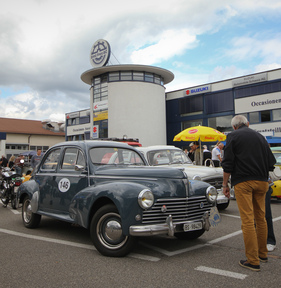 Peugeot 203 C (1955) - am 24. Oldtimer Grandprix Safenwil 2015 (1955)