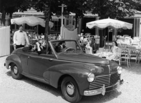 Peugeot 203 Cabriolet (1955) - open-top version of the successful Parisian model