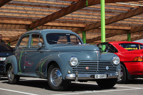 Peugeot 203 - zeitweise das einzige Modell der Marke - am 2. TCS Youngtimer und Classictreffen in Pratteln im Jahr 2016