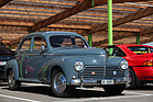 Peugeot 203 - zeitweise das einzige Modell der Marke - am 2. TCS Youngtimer und Classictreffen in Pratteln im Jahr 2016